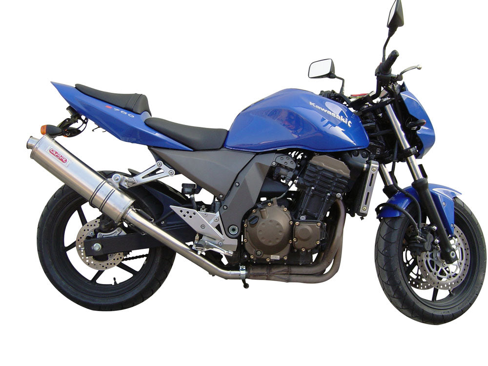 Kawasaki Z750 Z750S 2004-2006 Exhaust GPR Slip-on Trioval