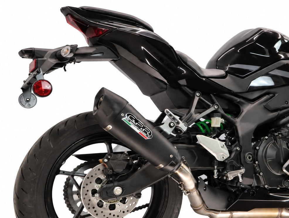 Kawasaki Zx-4RR 2024-2026 Exhaust GPR Slip-on GP-Revo Black Titanium