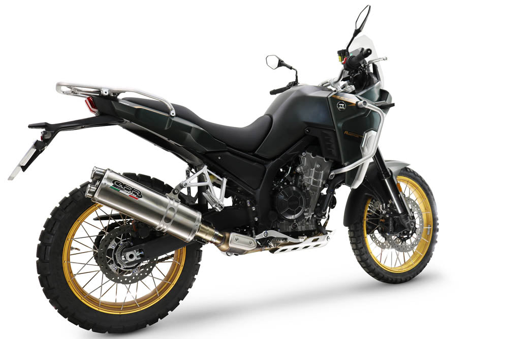 Kove 800X 2024-2026 Exhaust GPR Slip-on Dual Inox