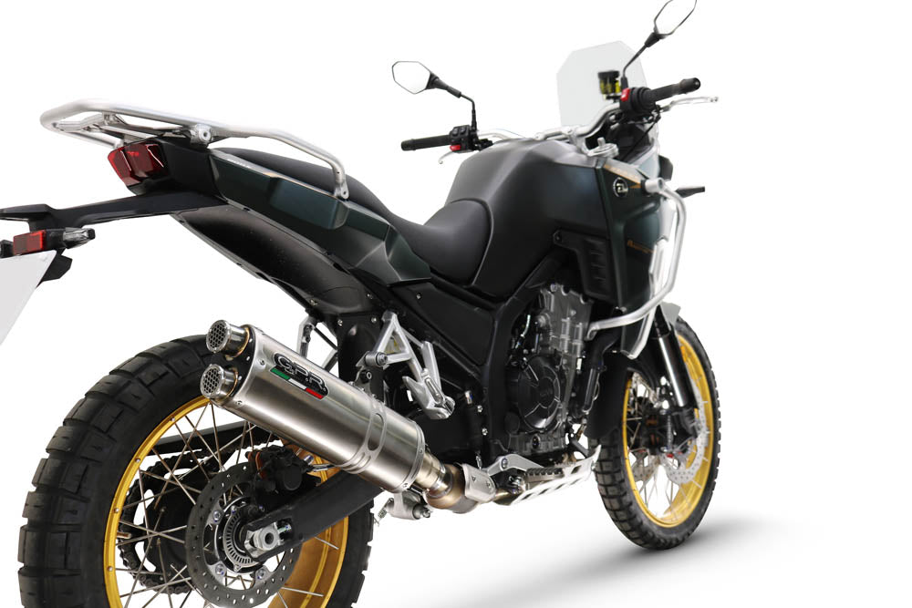 Kove 800X 2024-2026 Exhaust GPR Slip-on Dual Inox