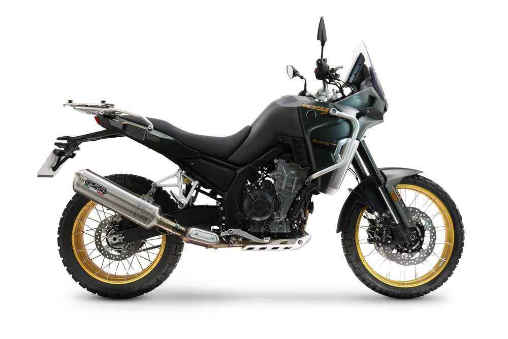 Kove 800X 2024-2026 Exhaust GPR Slip-on Satinox