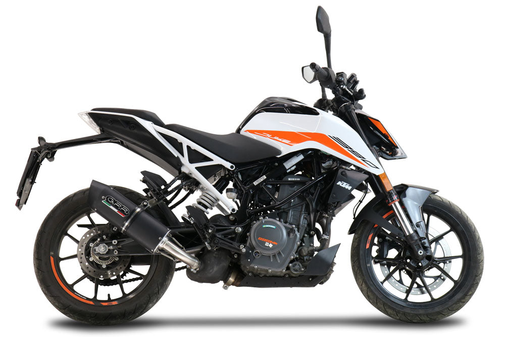 KTM 390 DUKE 2021-2023 Exhaust GPR Slip-on Furore Nero