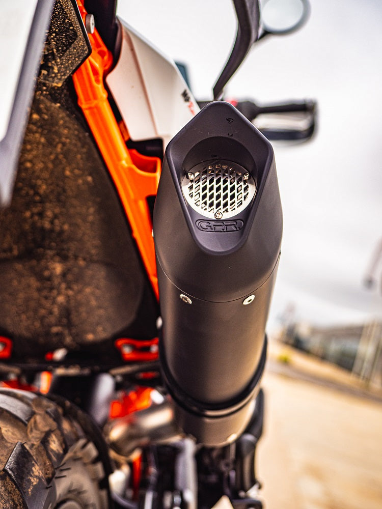 KTM 890 Adventure R/Rally 2025-2026 Exhaust GPR Slip-on Furore Evo4 Nero