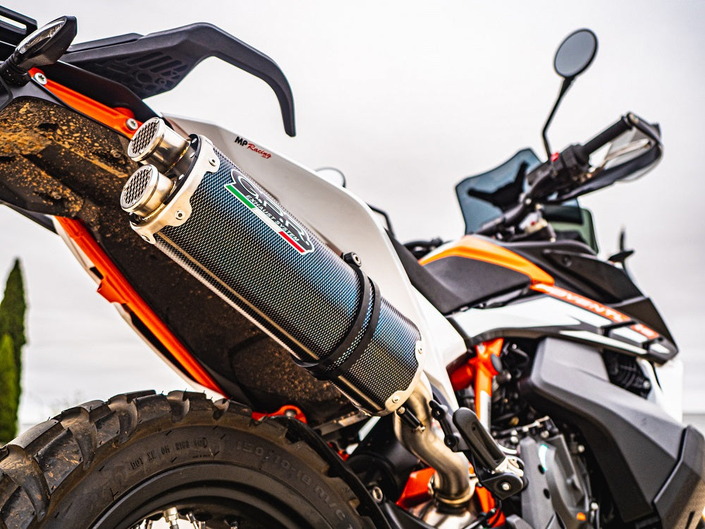 KTM 890 Adventure R/Rally 2025-2026 Exhaust GPR Slip-on Dual Poppy