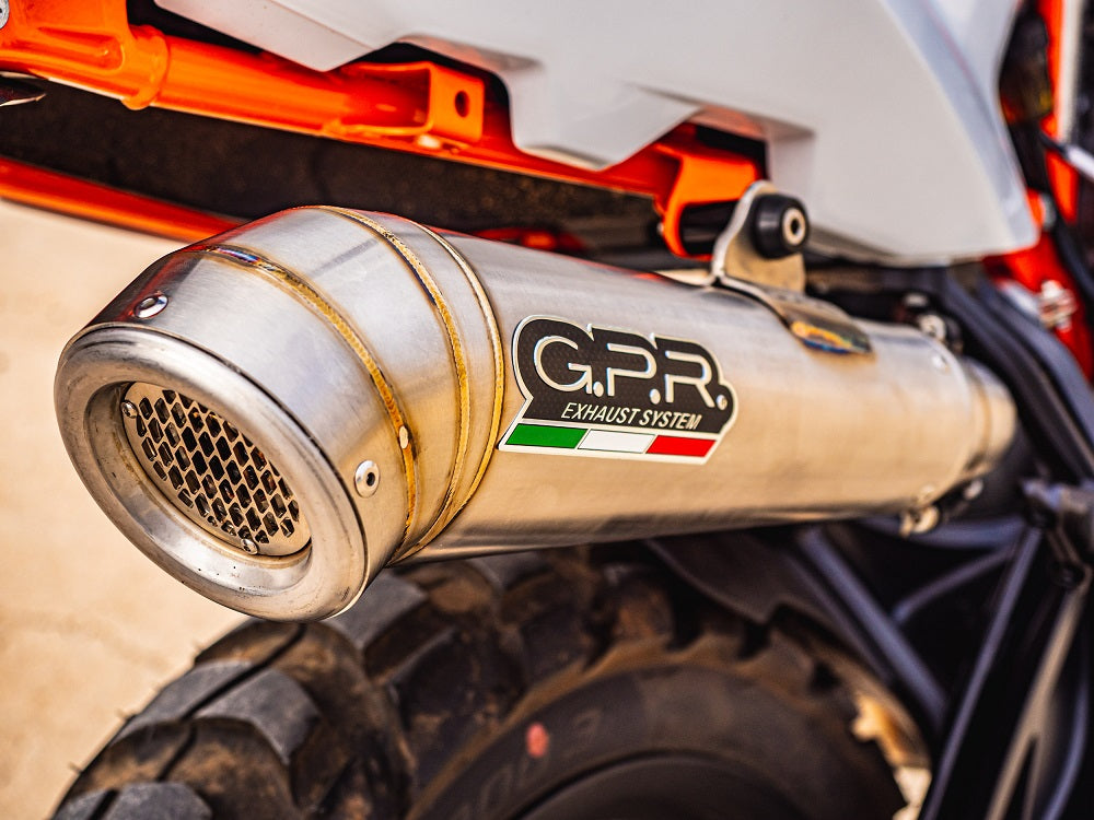KTM 890 L DUKE 2021-2024 Exhaust GPR Slip-on Deeptone Inox