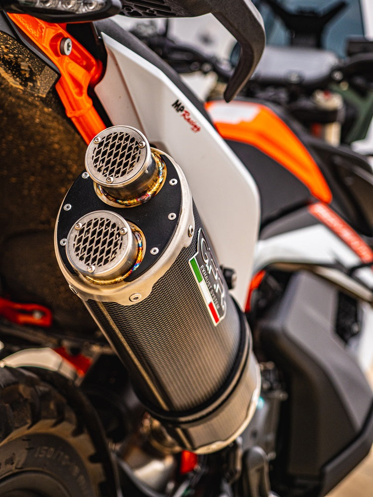 KTM 890 Adventure R/Rally 2025-2026 Exhaust GPR Slip-on Dual Poppy