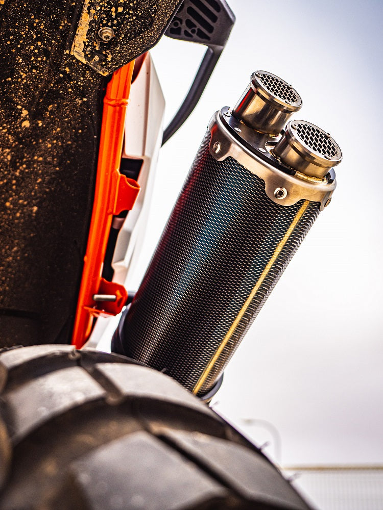 KTM 890 Adventure R/Rally 2025-2026 Exhaust GPR Slip-on Dual Poppy