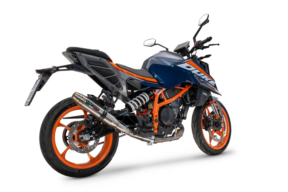 KTM 200 Duke 2024-2025 Exhaust GPR Slip-on Deeptone Inox