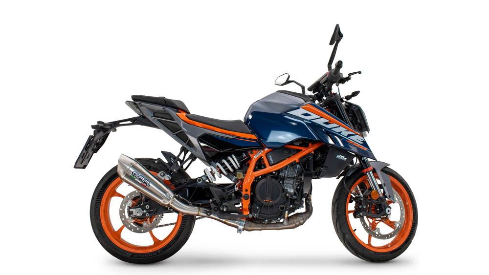 KTM 200 Duke 2024-2025 Exhaust GPR Slip-on GP-Revo Titanium