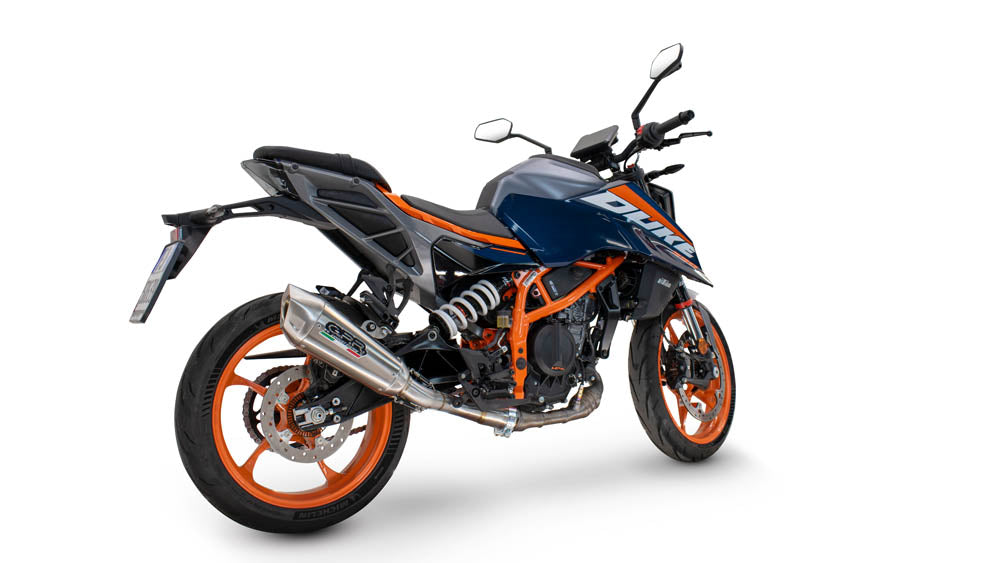 KTM 250 Duke 2024-2025 Exhaust GPR Slip-on GP-Revo Titanium
