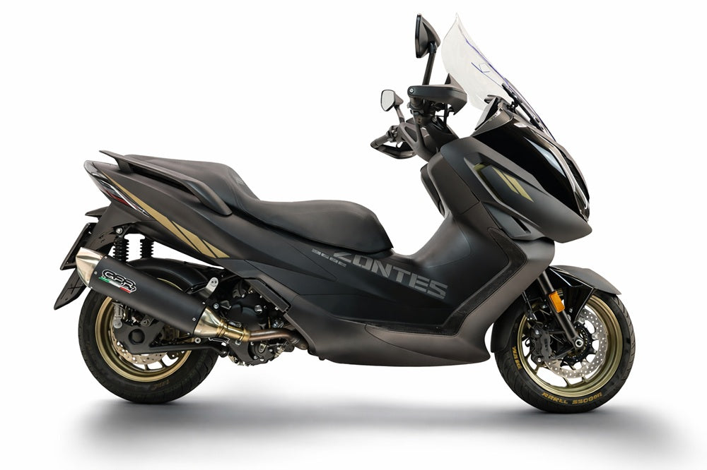 Zontes 365E 2024-2026 Exhaust GPR Slip-on Furore-X Scooter