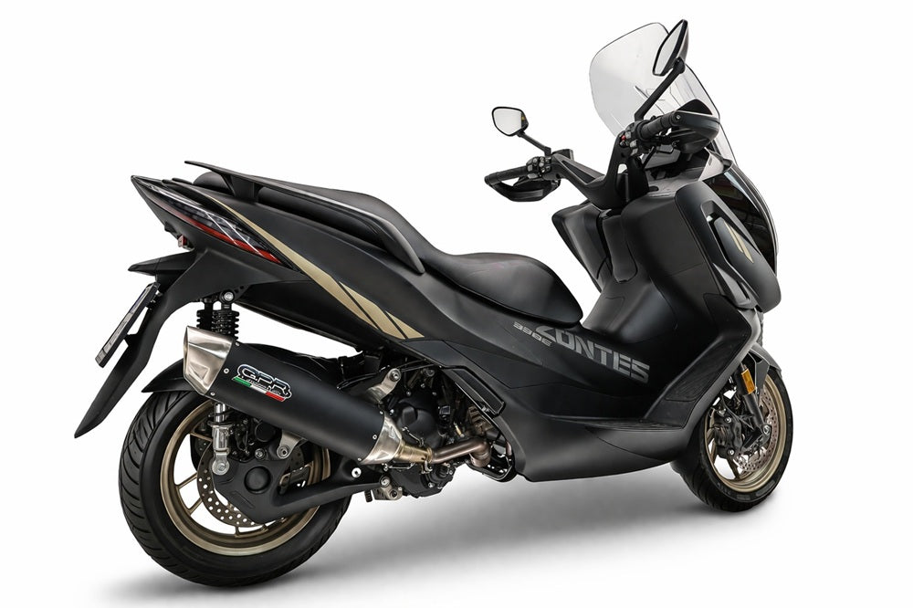Zontes 365E 2024-2026 Exhaust GPR Slip-on Furore-X Scooter