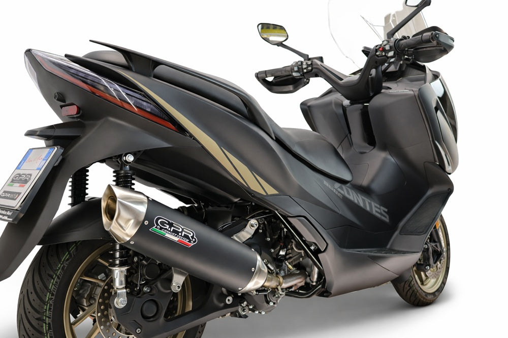 Zontes 365E 2024-2026 Exhaust GPR Slip-on Furore-X Scooter