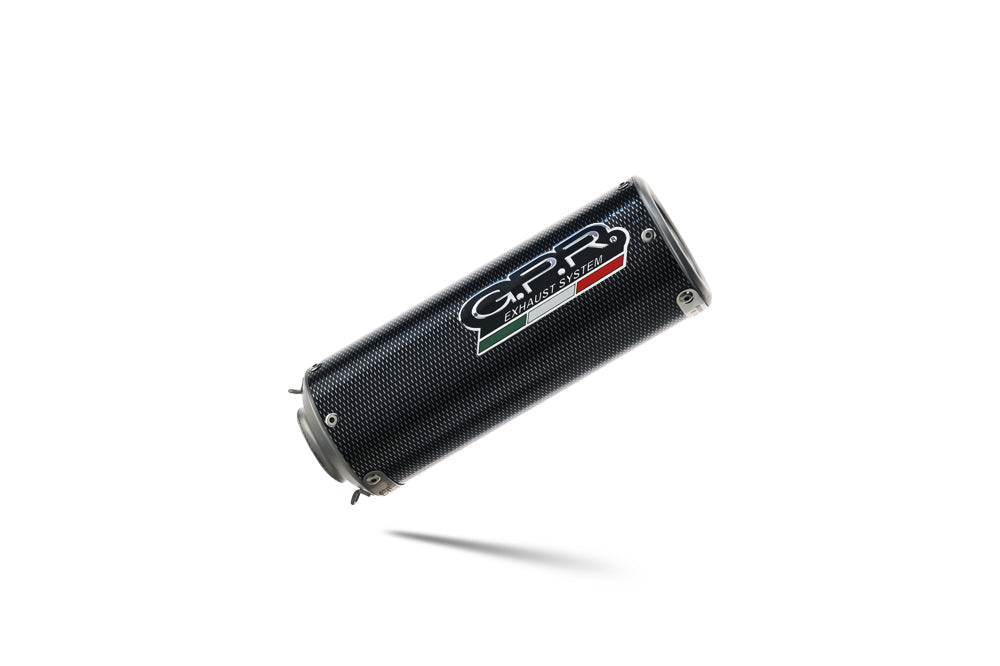 Ducati 848 2007-2013 Exhaust GPR Double Slip-on M3 Poppy