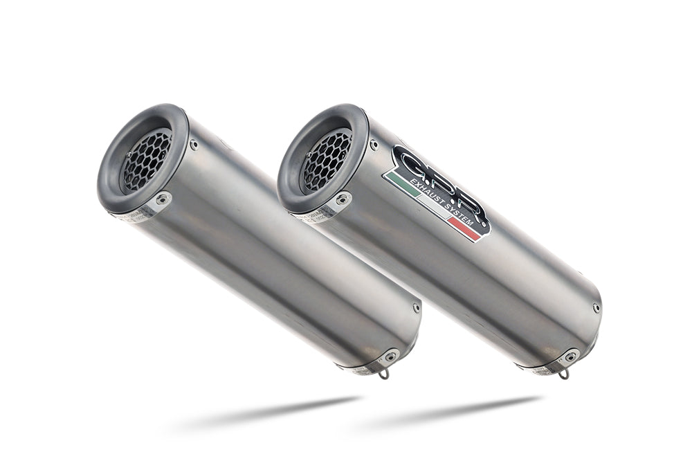 Ducati 916-SP-Racing 1994-1999 Exhaust GPR Double Slip-on M3 Titanium Natural