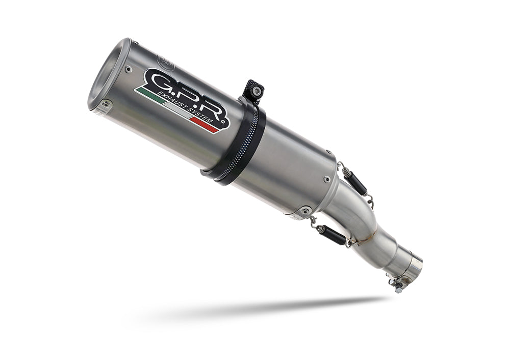Suzuki GSXR 600 2018-2023 USA Exhaust GPR Slip-on M3 Titanium Natural