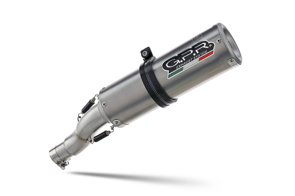 Moto Guzzi V85 TT 2019-2020 Exhaust GPR Slip-on M3 Titanium Natural