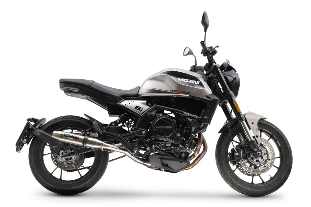 Moto Morini Seiemmezzo STR 2022-2024 Exhaust GPR Mid-Line Deeptone Inox - photo 5