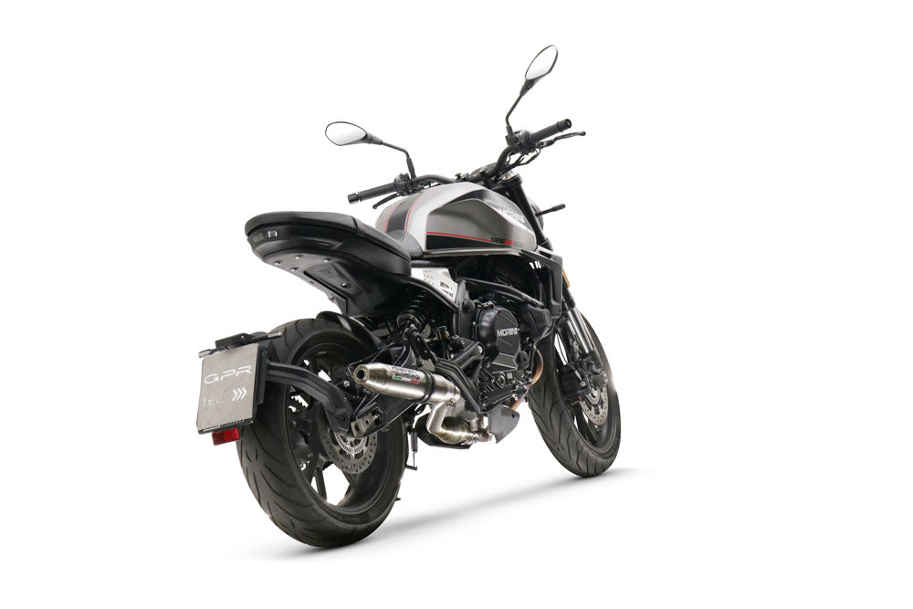 Moto Morini Seiemmezzo STR 2022-2024 Exhaust GPR Mid-Line Deeptone Inox - photo 6