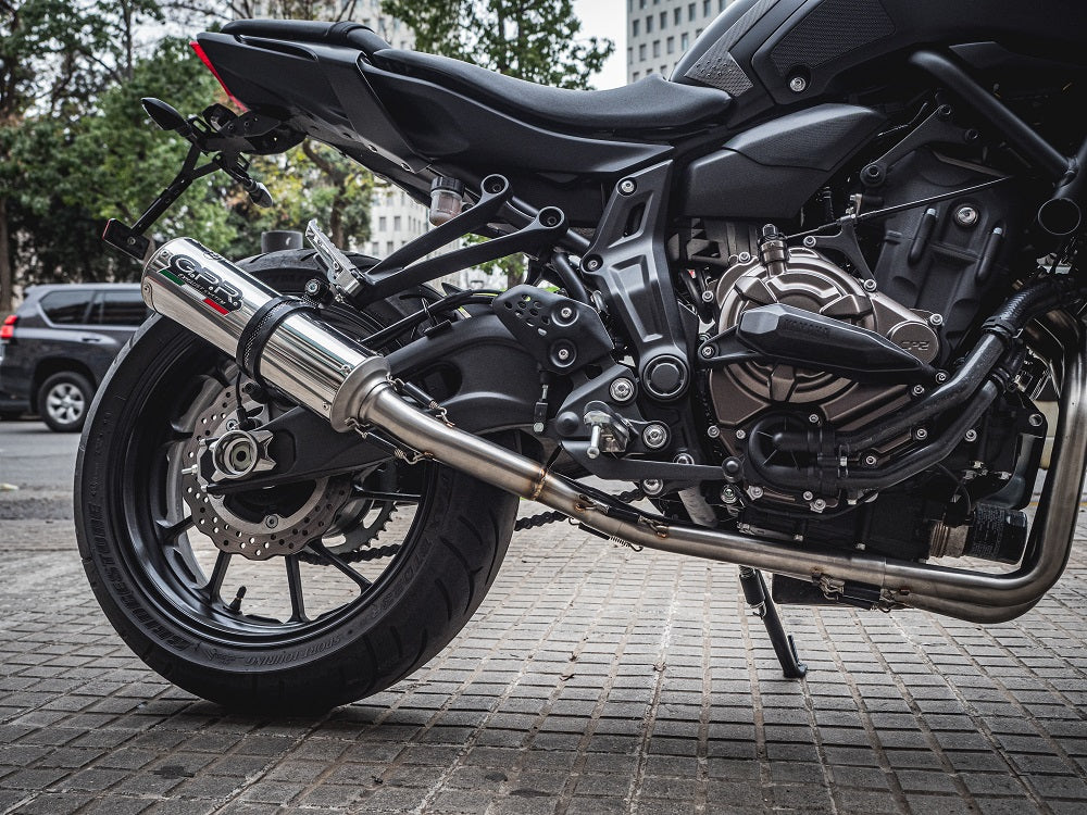 Yamaha Mt-07 2014-2016 Exhaust GPR Full System M3 Inox