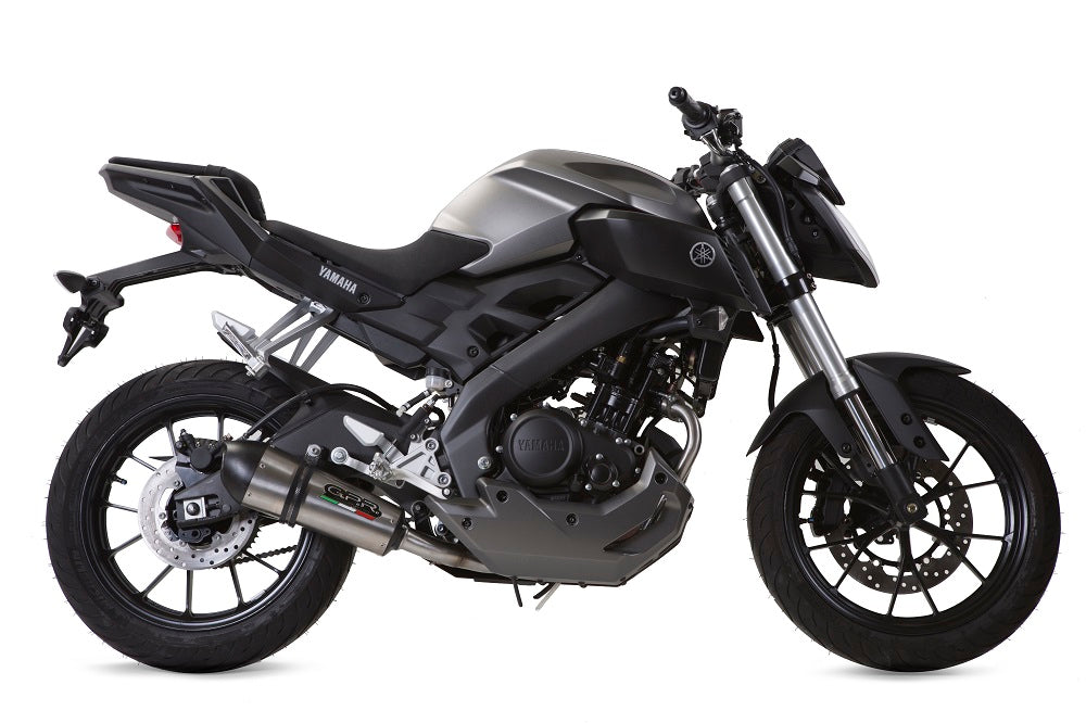 Yamaha MT 125 2017-2019 Exhaust GPR Full System Grand Prix Evo Titanium
