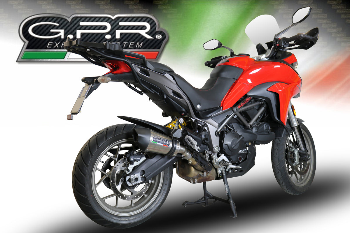 Ducati Multistrada 950 V2S 2021-2024 Exhaust GPR Slip-on Grand Prix Evo Titanium