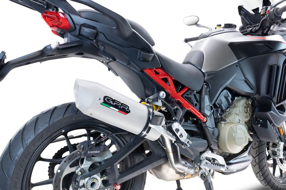 Ducati Multistrada V4 Grand Tour 2024-2025 Exhaust GPR Slip-on Albus Evo4