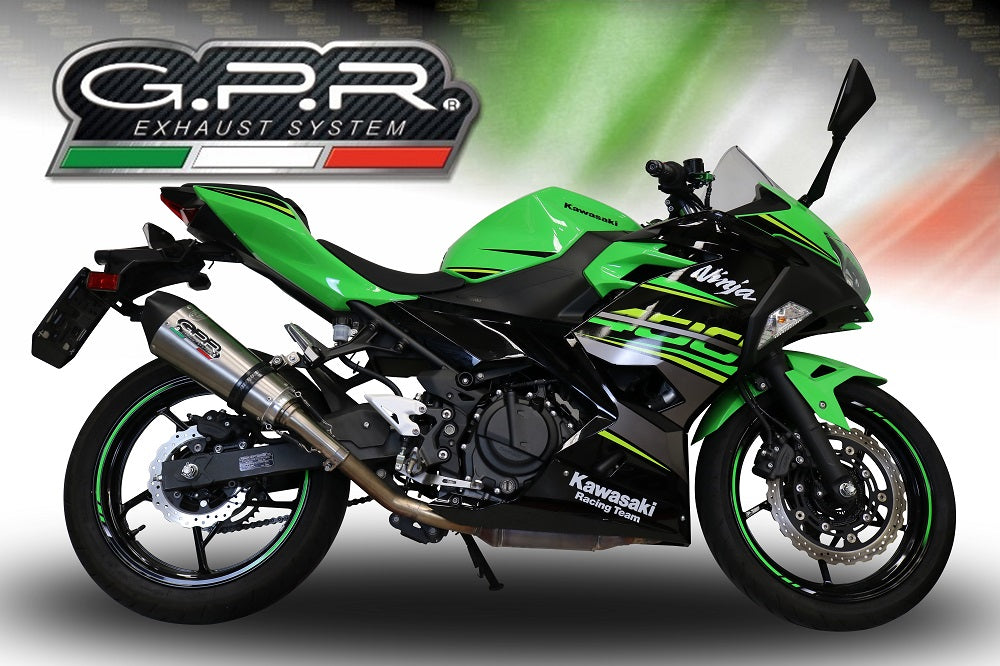 Kawasaki Z400 2023-2024 Exhaust GPR Full System Grand Prix Evo Titanium - photo 5