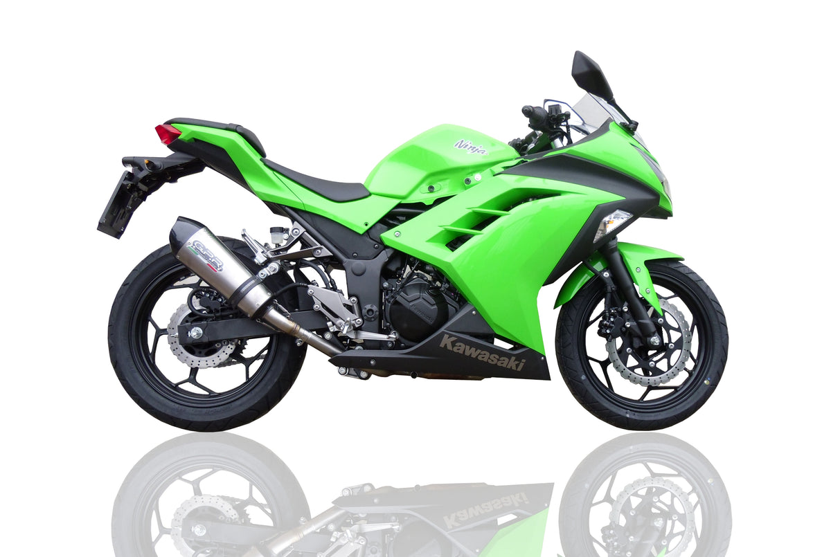 Kawasaki Ninja 300R 2012-2017 Exhaust GPR Slip-on Grand Prix Evo Titanium