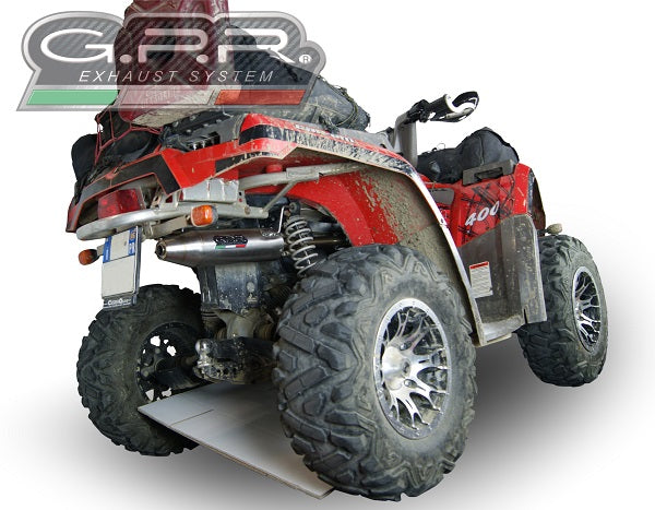 Can Am Outlander 400 passo corto - short chassis Exhaust GPR Full System Deeptone Atv
