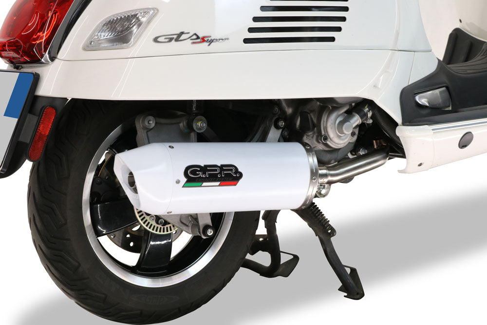 Piaggio Vespa Gts 250 2005-2015 Exhaust GPR Full System Albus Ceramic