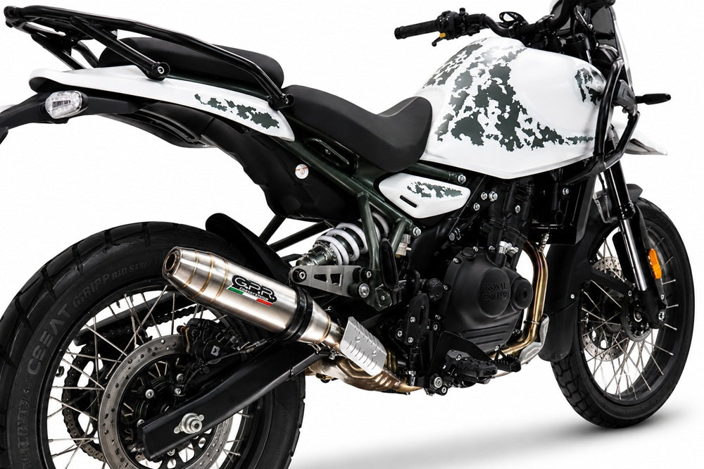 Royal Enfield Himalayan 450 2024-2025 Exhaust GPR Slip-on Deeptone Inox