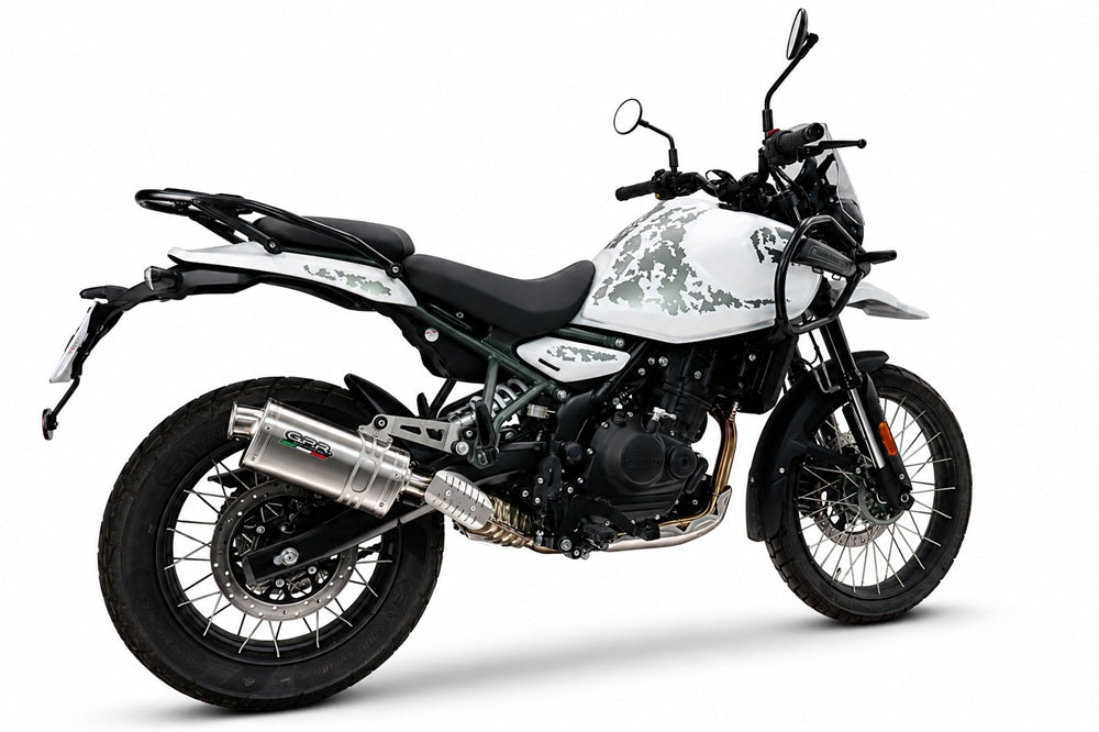 Royal Enfield Guerrilla 450 2024-2025 Exhaust GPR Slip-on Dune Triovale Titanio