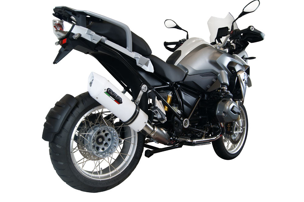 Bmw R1200GS Adventure 2014-2016 Exhaust GPR Slip-on Albus Ceramic