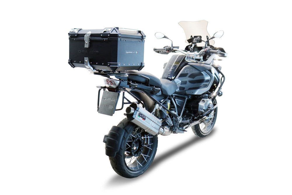 BMW F 900 GS Adventure 2024-2025 GPR Tech 55L Aluminum Top Case, Black with Mounting Plate - photo 5