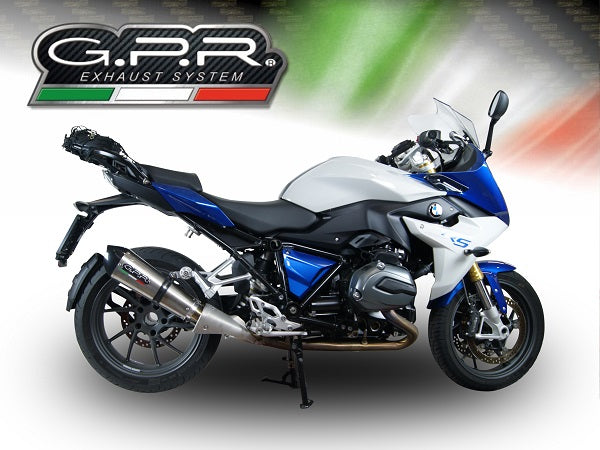 BMW R1200RS LC 2015-2016 Exhaust GPR Slip-on Grand Prix Evo Titanium