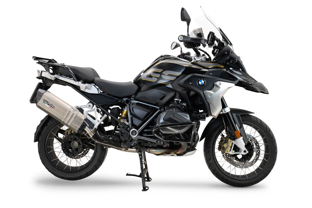 BMW R1250GS Adventure 2019-2020 Exhaust GPR Slip-on Hyper Sonic Titanium