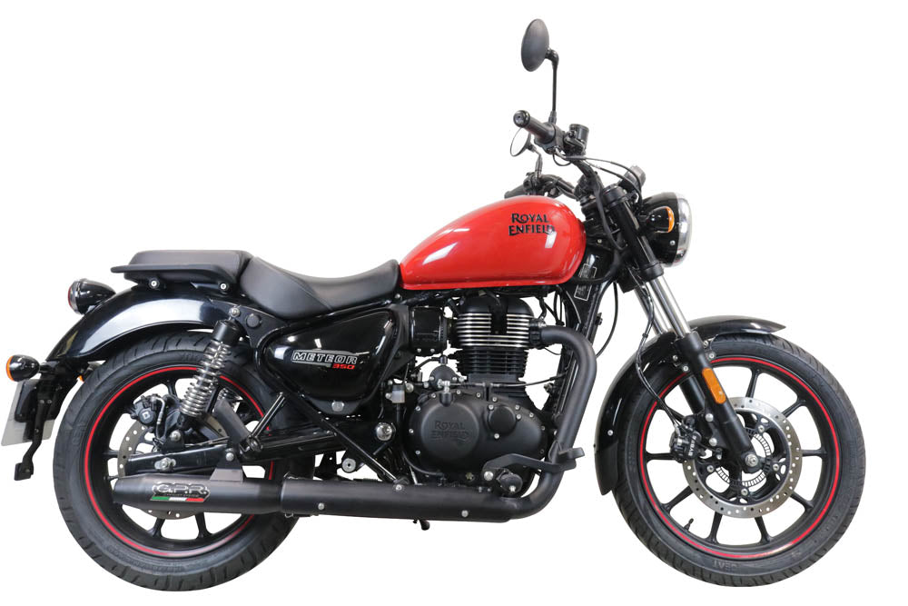 Royal Enfield Classic 350 2022-2023 Exhaust GPR Slip-on Deeptone Nero
