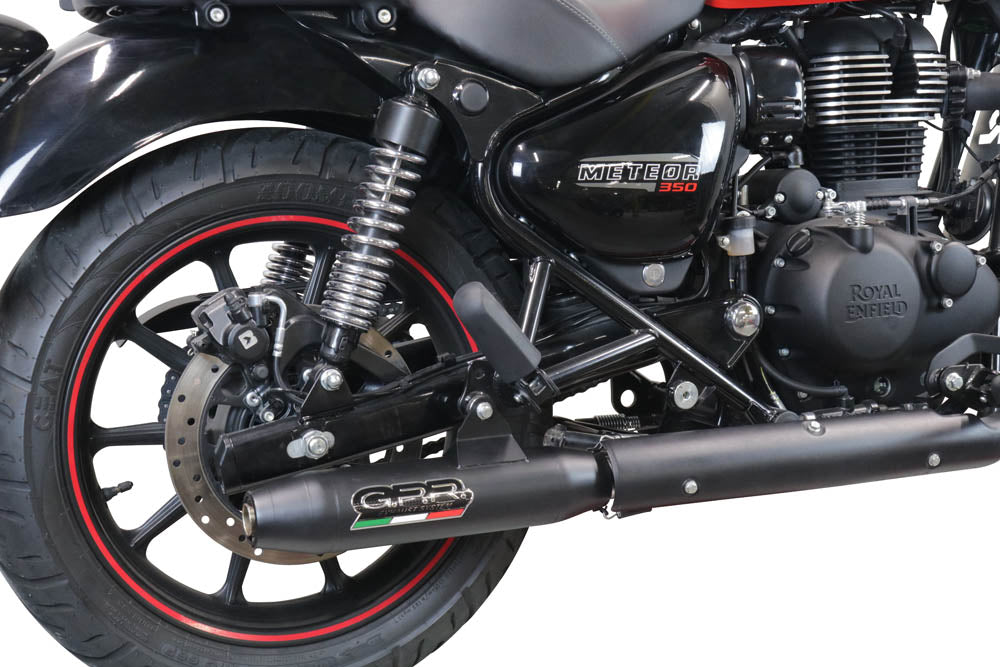 Royal Enfield Classic 350 2022-2023 Exhaust GPR Slip-on Deeptone Nero