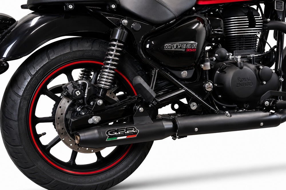 Royal Enfield Classic 350 2021-2023 Exhaust GPR Slip-on Deeptone Nero