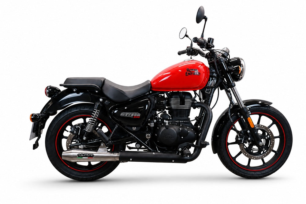 Royal Enfield Meteor 350 2021-2023 Exhaust GPR Slip-on Ultracone