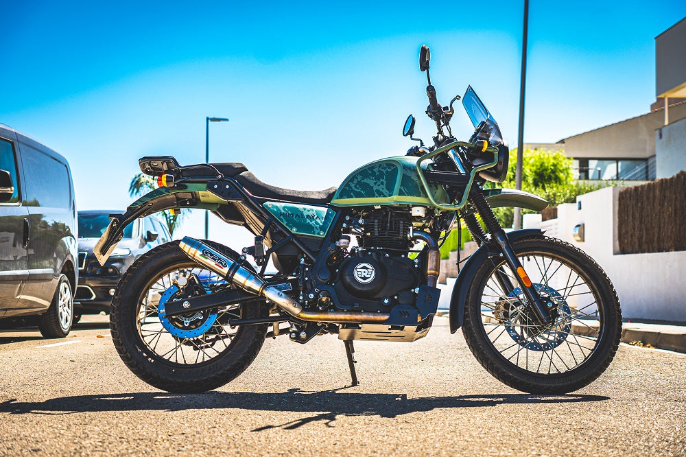 Royal Enfield Himalayan 410 2017-2020 D.42.5 Exhaust GPR Slip-on Deeptone Inox