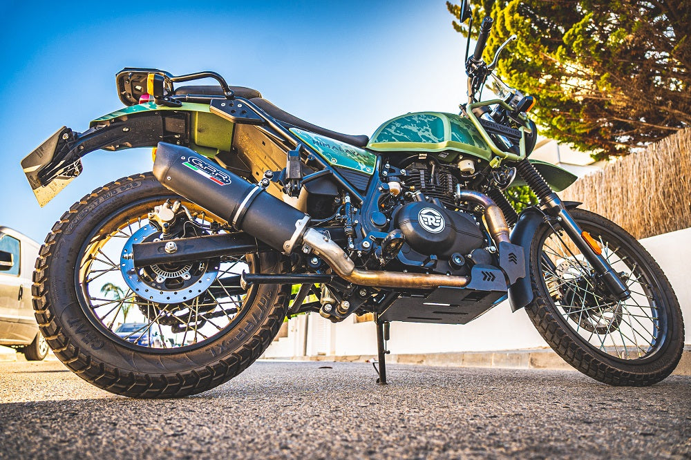 Royal Enfield Himalayan 410 2017-2020 D.42.5 Exhaust GPR Slip-on Furore Nero
