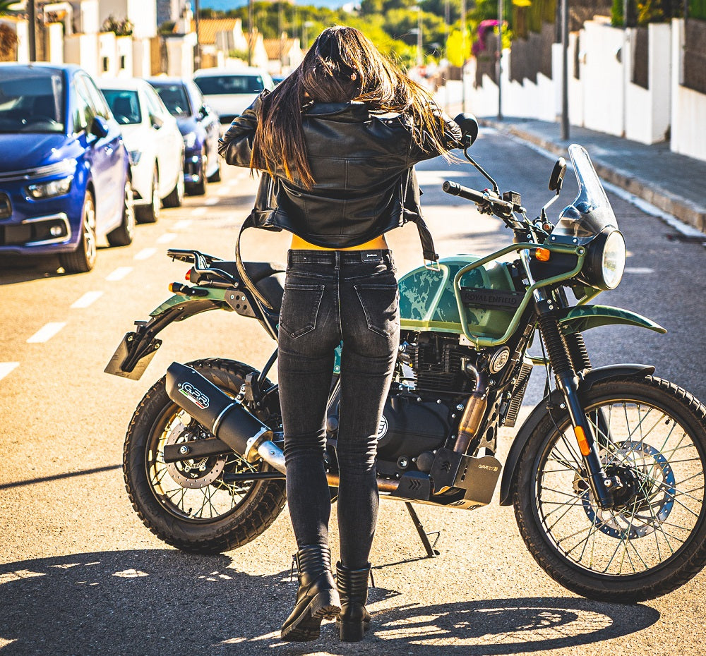 Royal Enfield Himalayan 410 2017-2020 D.36 Exhaust GPR Slip-on Furore Nero