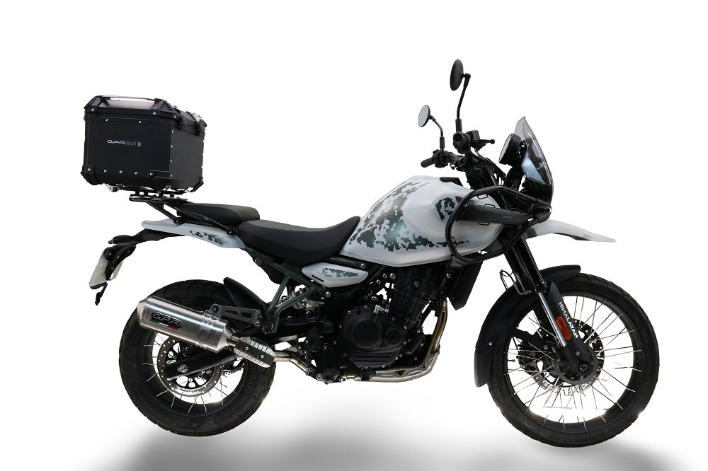 Royal Enfield Himalayan 450 2024-2025 GPR Tech 26L Aluminum Top Case, Black with Mounting Plate - photo 1