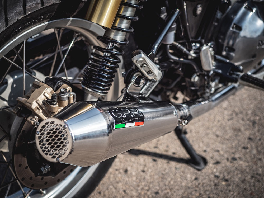 Royal Enfield Interceptor 650 2019-2020 Exhaust GPR Double Slip-on Ultracone
