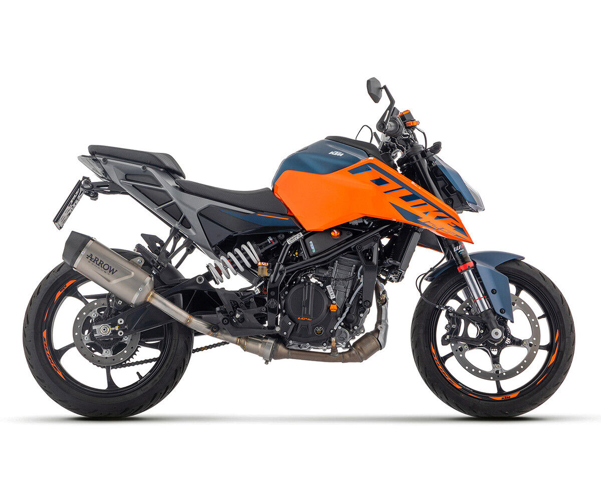 71972PK Escape Arrow deslizante INDY EVO TAPA DE EXTREMO DE TITANIO-CARBONO para KTM DUKE 390 2024-2025