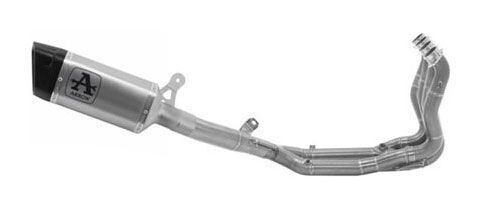 Sistema de escape Arrow COMPETITION Pista de titanio/fibra de carbono para BMW S1000R 2021-2024 71100cpt