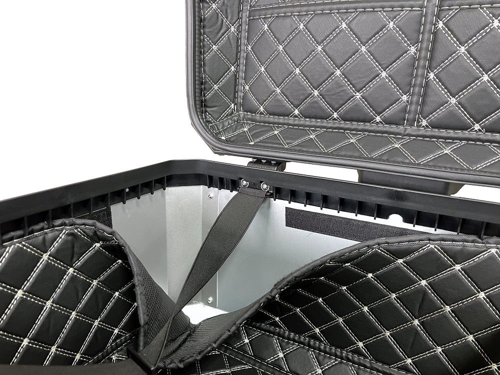 GPR Tech 35L Aluminum Universal Top Case, Silver with Mounting Plate - photo 21