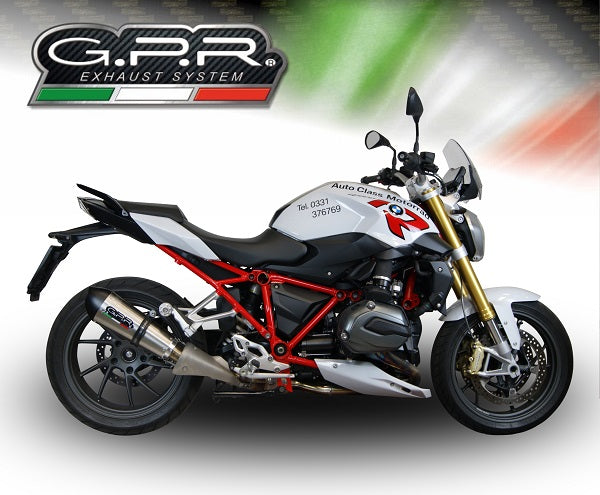 BMW R1200R LC 2015-2016 Exhaust GPR Slip-on Grand Prix Evo Titanium - photo 4